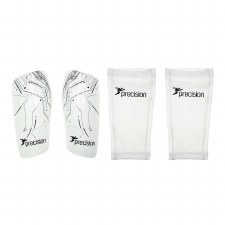 Precision Pro Matrix Shinguards (White) Large